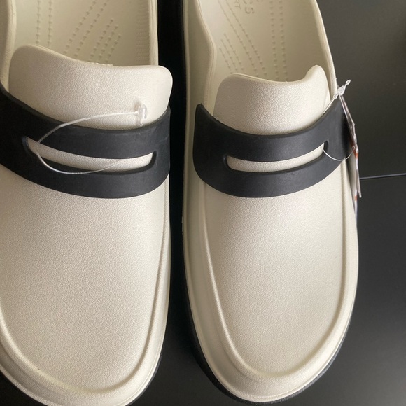 Crocs Stomp Loafer Platform Linen Black Men’s Size 12 main image 5